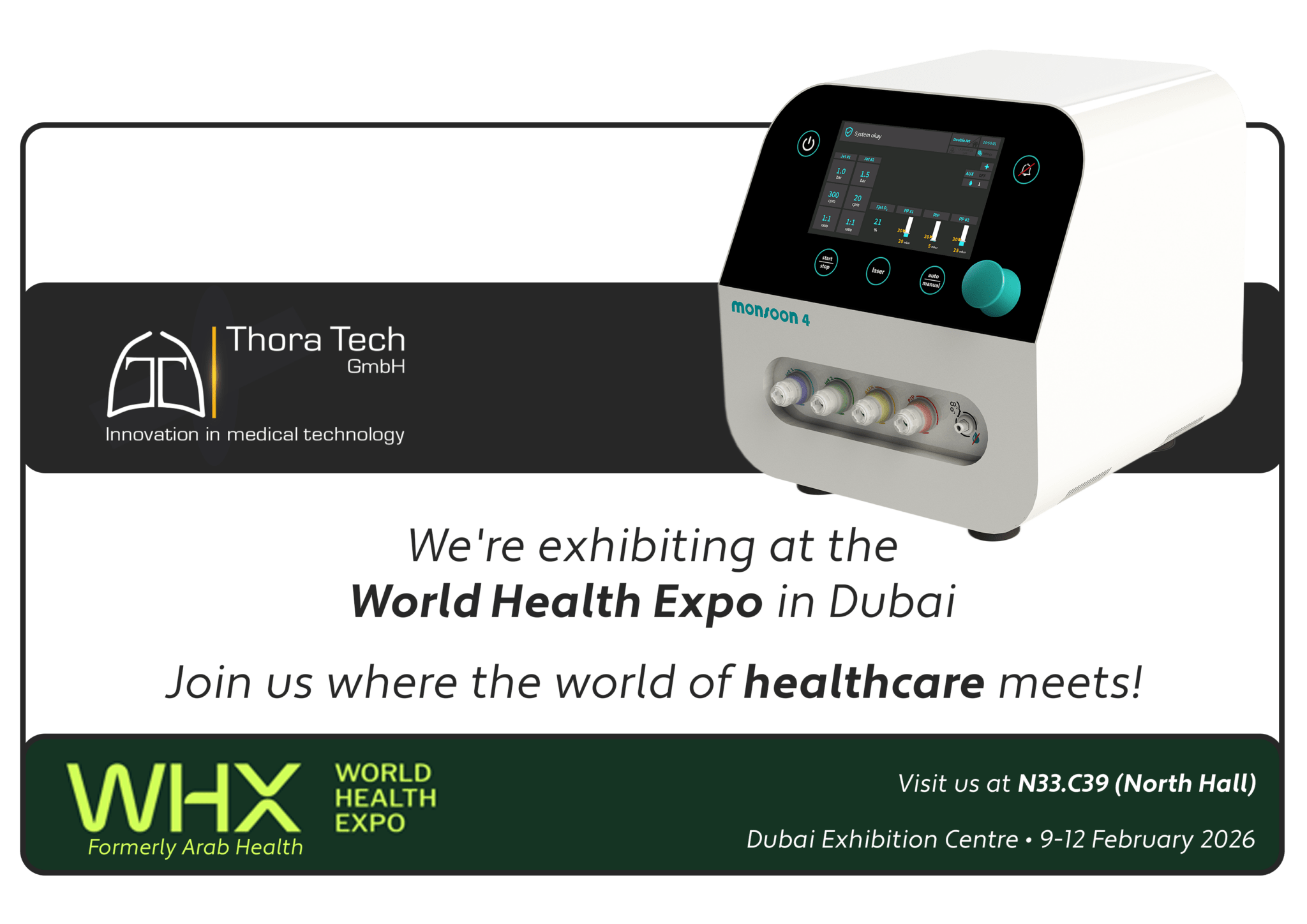 Meet Thora Tech GmbH at World Health Expo 2026 in Dubai – Thora Tech GmbH